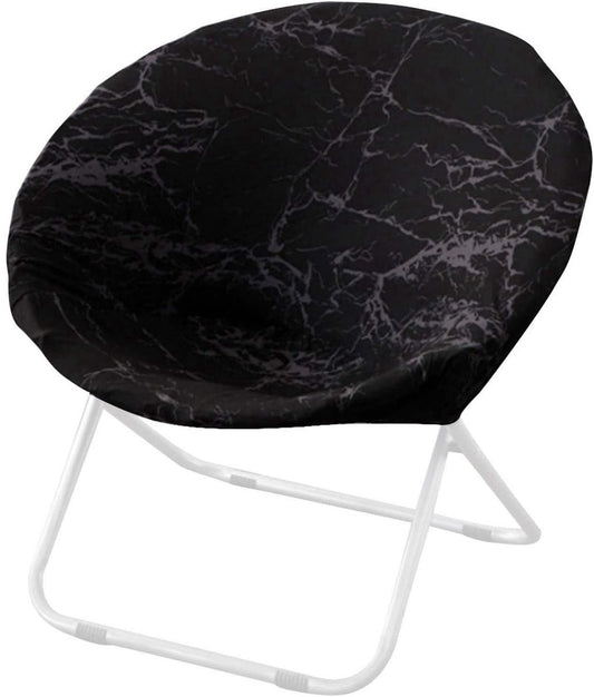 Chair Cover - Round Folding Moon Sun Elegant Stretch Chair Cover - Stretch Disc Chair Cover - Main product image