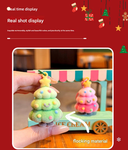 Keychains - Christmas Keychains - Pendants - Christmas Decorations - Christmas Tree Keychains - Christmas Gifts - Bag Charms - Christmas Gifts - Birthday Gifts - Green - Product image 2