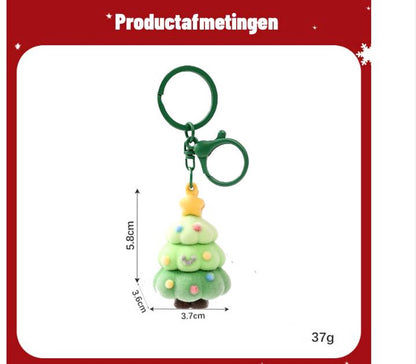 Keychains - Christmas Keychains - Pendants - Christmas Decorations - Christmas Tree Keychains - Christmas Gifts - Bag Charms - Christmas Gifts - Birthday Gifts - Green - Product image 3