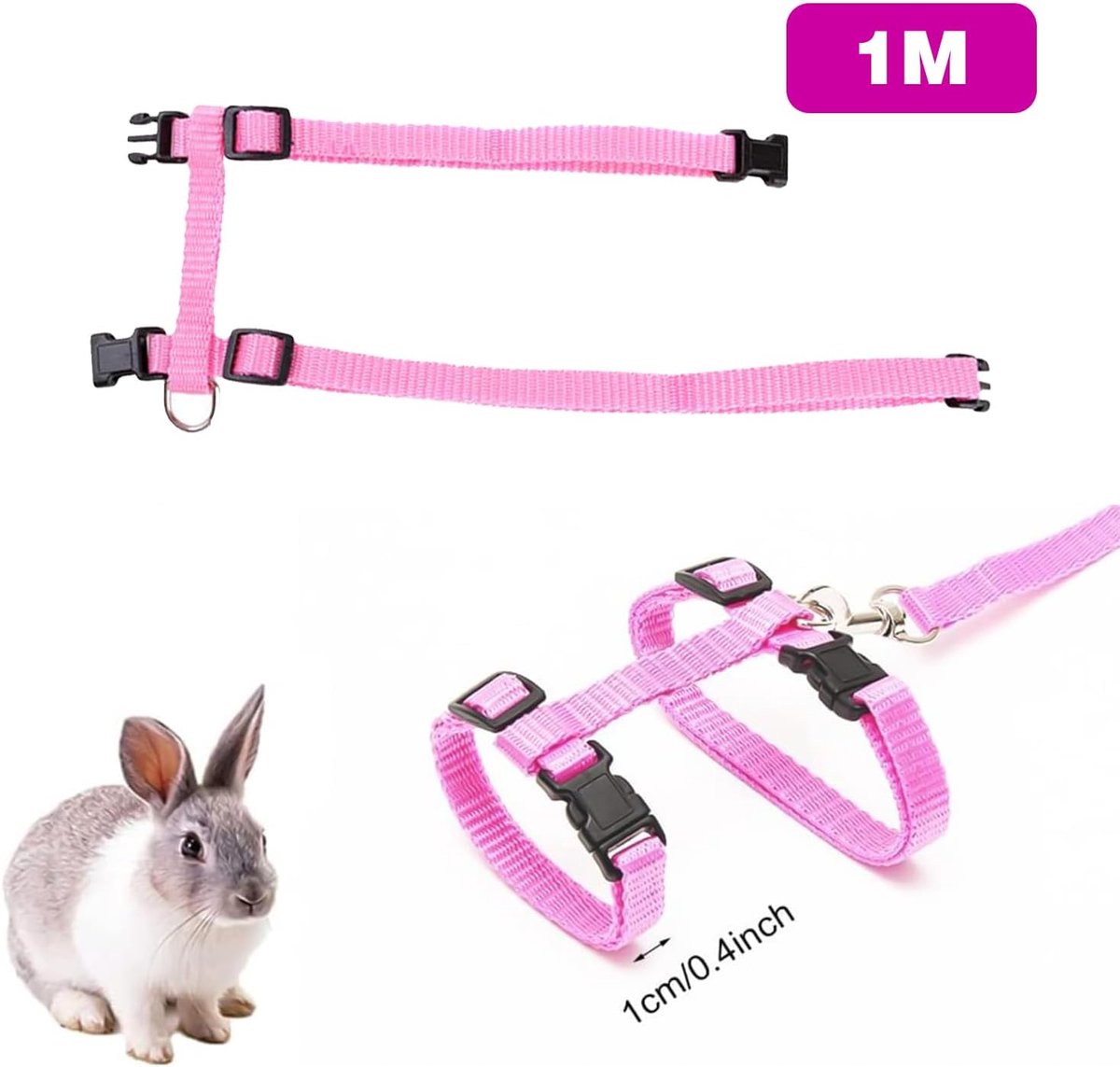 Cat Harnesses & Leashes - Cat Harnesses with Leashes - Anti-Escape Cat Leash Sets - Adjustable Soft Kitten Vests - Kitten Harnesses - For Kittens and Puppies - Product image 5