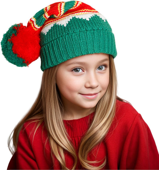 Santa Claus Hats - Knitted Hats - Warm Hats - Christmas Accessories - Christmas Gifts - Birthday Gifts - Children's Sizes - Main product image