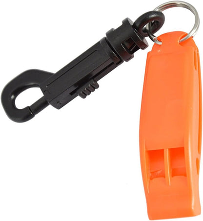 Emergency Whistle (10-Piece Whistle) - Sturdy and Durable Whistles, Suitable for Referees, Coaches, Emergencies, Lifeguards, Basketball, Football, Diving, Hiking, Adventure Sports, etc - Orange - Product image 4