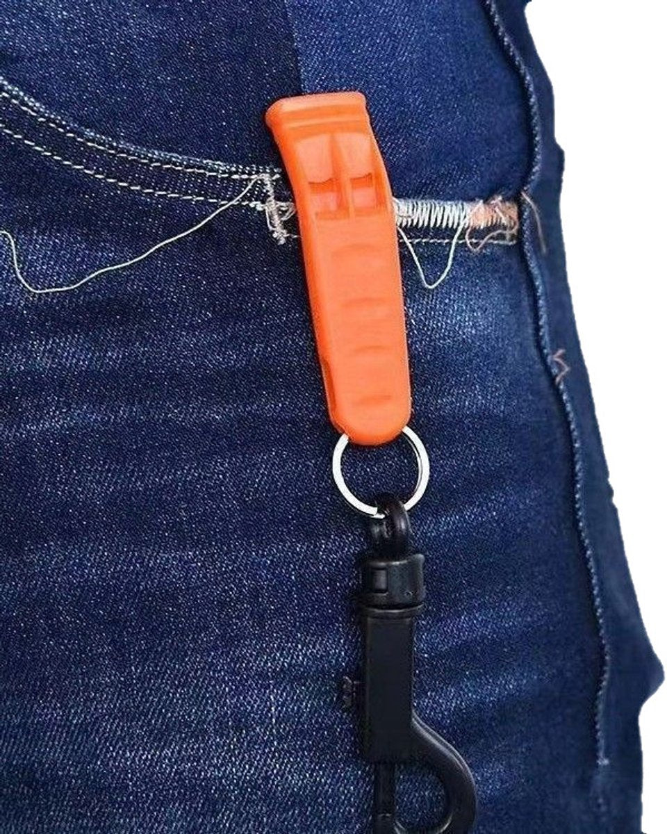 Emergency Whistle (10-Piece Whistle) - Sturdy and Durable Whistles, Suitable for Referees, Coaches, Emergencies, Lifeguards, Basketball, Football, Diving, Hiking, Adventure Sports, etc - Orange - Product image 6