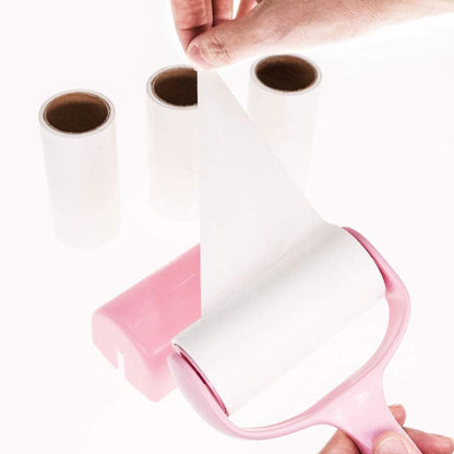 300 Sheet Lint Roller - Pet Hair Remover - Super Sticky Lint Remover Brush - Clothes Cleaner Roller - 1 Roller + 5 Refills - Product image 4