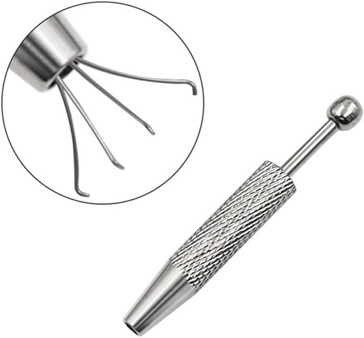 1 piece - Stainless steel anti-slip - Loose diamond gripper - Four-jaw clamp - Product image 3