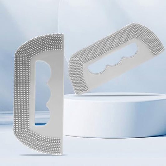 2-Pack Silicone Pet Hair Remover - Dog Hair - Cat Brush - Cat Brush - Reusable Plucking Brush for Clothes, Sofa & Car - Gray - Main product image