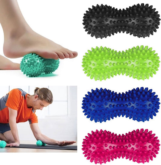 4-piece pack - Massage ball - Fitness Fascia ball - Muscle relaxation ball - Peanut-shaped fitness ball - Main product image