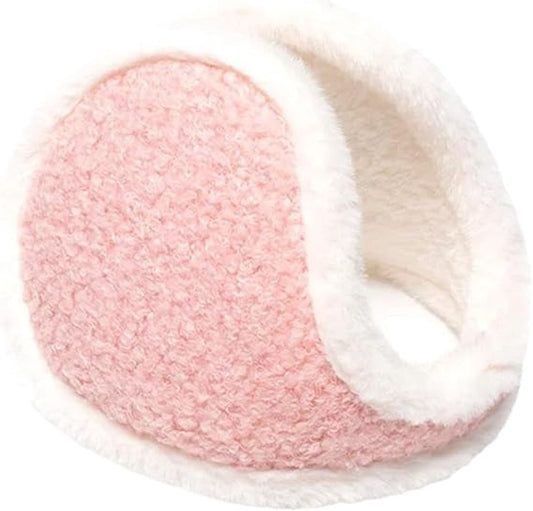 Earmuffs - Windproof and warm earmuffs - Extra thick earmuffs - Winter outdoor essentials (Pink) - Main product image
