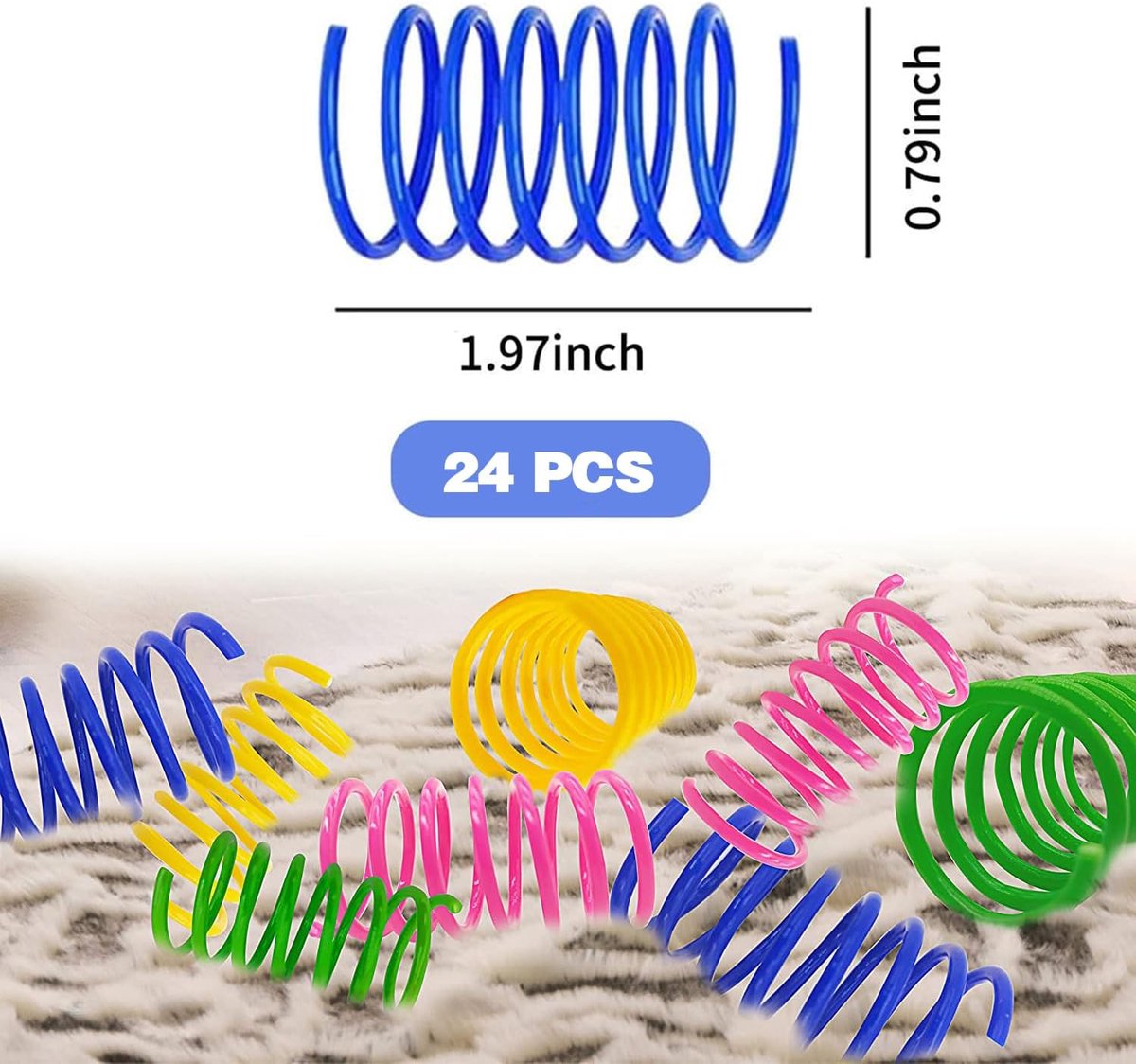 Cat Feather Toys - 24 Feather Toys - Cat Feather Toys - Toy Feathers - Pet Novelty Toys - Colorful Feathers - Feathers for Cats - Product image 4