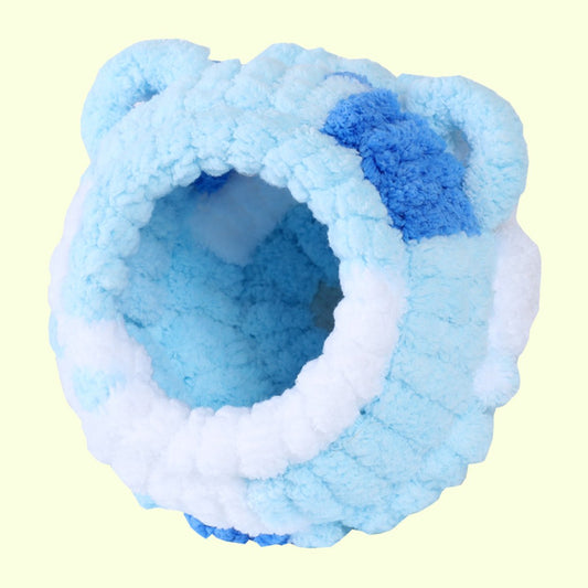 Birdhouse - Indoor Bird Nest - Plush Bird Nest - Winter Bird Nest - Comfortable Nest - Suitable for birds, parrots, hamsters and other small pets (Sky) - Main product image