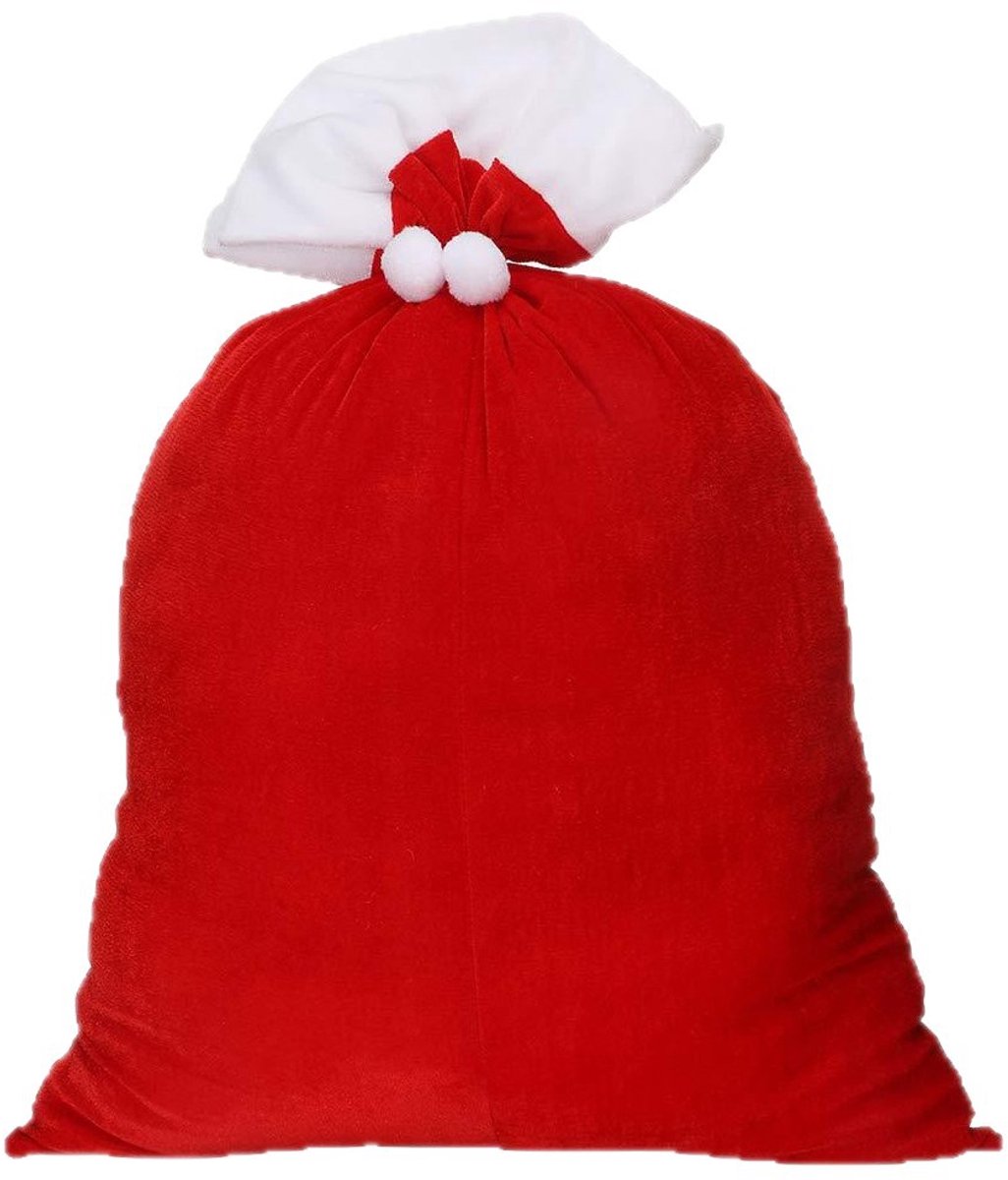 Gift Bags - Santa Claus Gift Bags - Extra Large Gift Bags - Red Christmas Wrapping Bags - For storing holiday gifts, sweets and surprises - Main product image