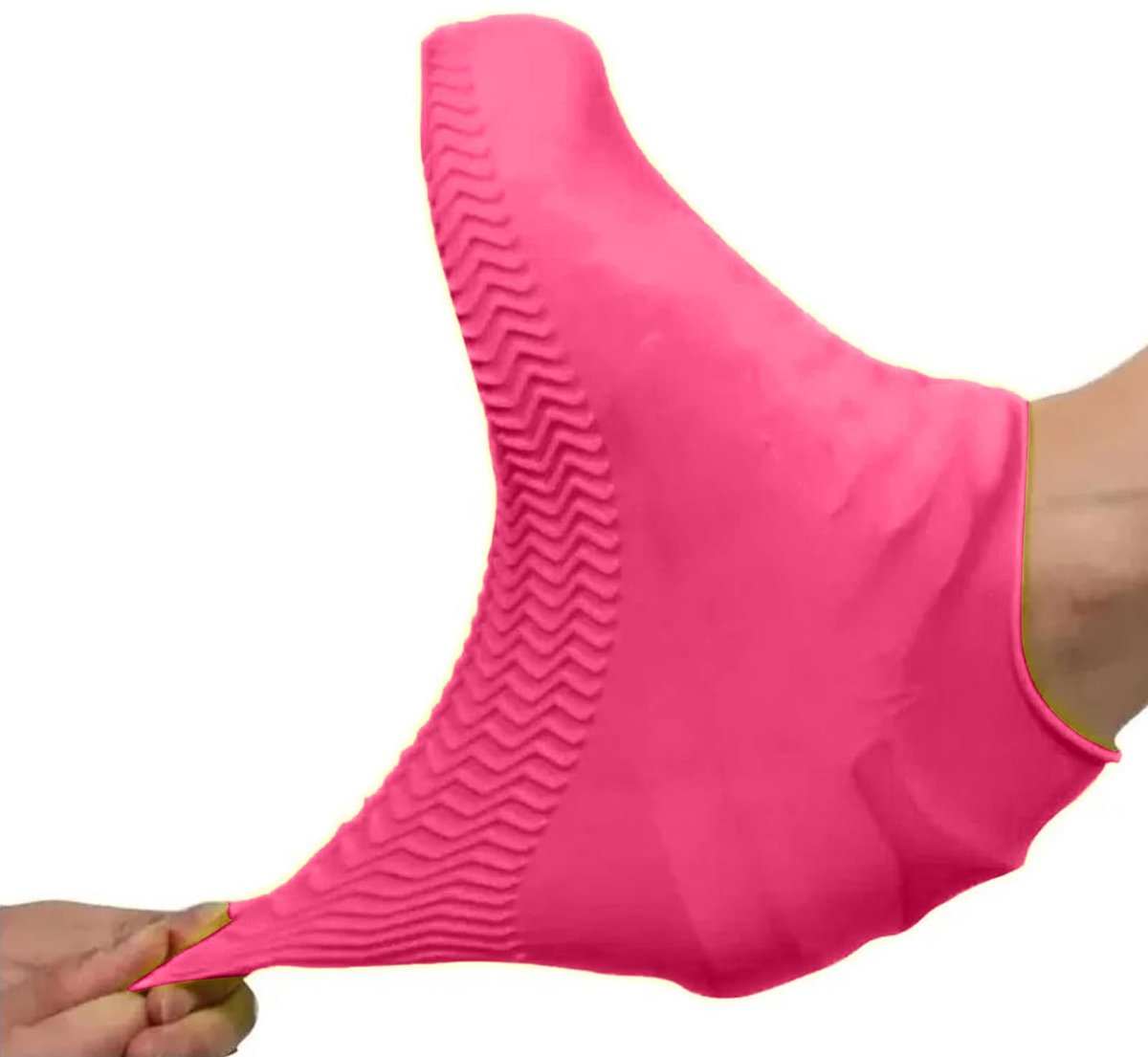 Overshoes - 1 Pair - Waterproof Silicone Overshoes - Reusable, Non-slip, Suitable for Outdoor Activities (Pink - Size M) - Product image 3