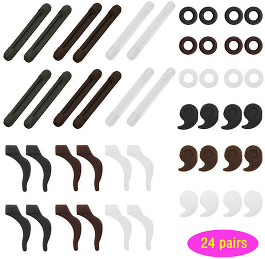 Ear Support - Non-slip Silicone Glasses - Frames - 24 Pairs - Main product image