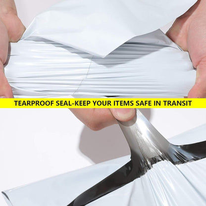 100-pack - Lightweight - High Strength - Logistics Packaging Bags - Self-Adhesive - Waterproof (32*45cm) - Product image 5
