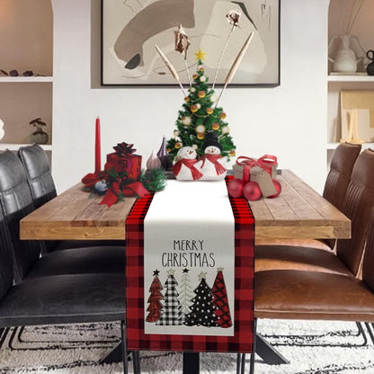 Table Runner - Christmas Table Runner - Christmas Decorations - Christmas Table Runner 33x183 cm - Christmas Table Decorations - Christmas Decorations 2024 - Christmas Decorations (Christmas Red) - Product image 6