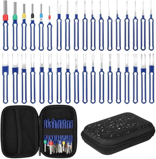 36pcs Pin Removal Tool Kit for Safe and Easy Electrical Connector Manipulation - Main product image