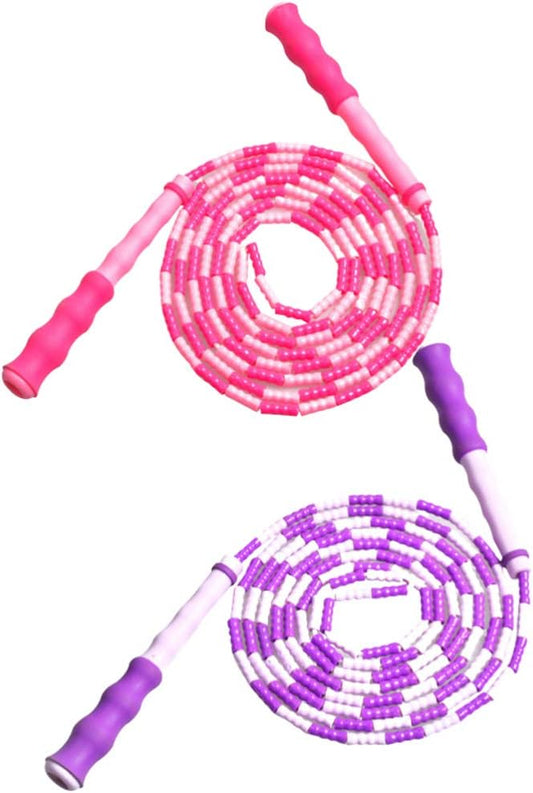 2pcs Kid Jump Rope Exercise Jump Rope Workout  Fitness Jump Rope - Main product image