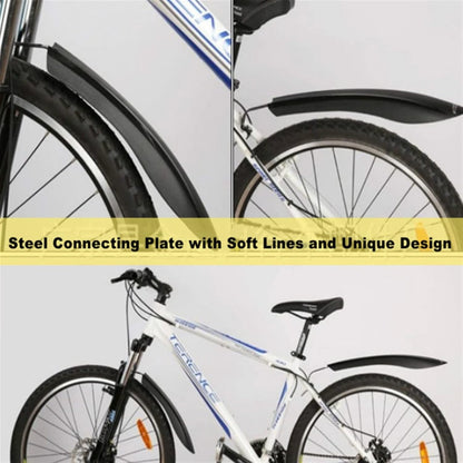 Removable Mudguard Mountain Bike Parts Bicycle Accessories Black-Iron - Product image 4