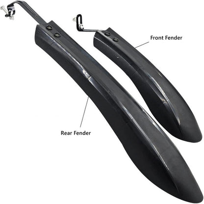 Removable Mudguard Mountain Bike Parts Bicycle Accessories Black-Iron - Product image 5