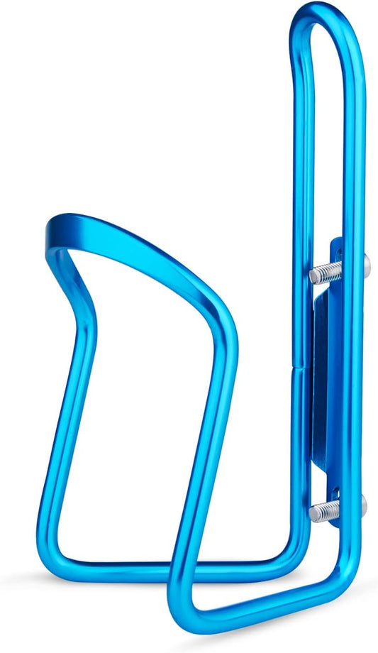 1-Pack - Lightweight Aluminum - Water Bottle Cage for Outdoor Activities (Blue) - Bicycle Accessories - Main product image
