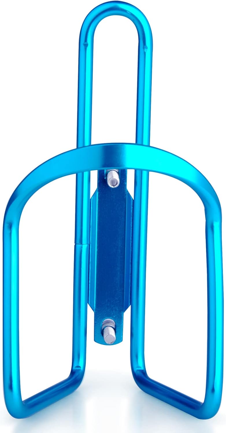 1-Pack - Lightweight Aluminum - Water Bottle Cage for Outdoor Activities (Blue) - Bicycle Accessories - Product image 3