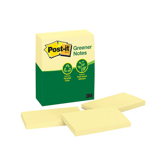 POST-IT 655-RPA Ylw 73X123 Pack of 12 - Main product image