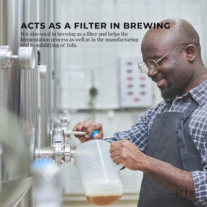 1Kg Calcium Sulphate Gypsum Powder -  Food Grade Hydrous Sulfate - Product image 5