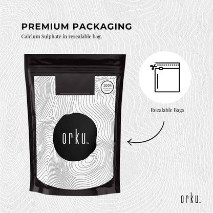 1Kg Calcium Sulphate Gypsum Powder -  Food Grade Hydrous Sulfate - Product image 8