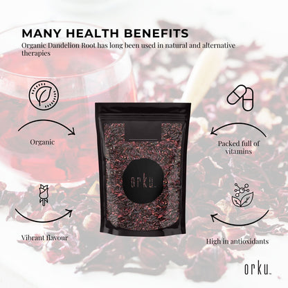 250g Organic Hibiscus Rosella Flower Crushed - Dried Herbal Tea Supplement - Product image 5