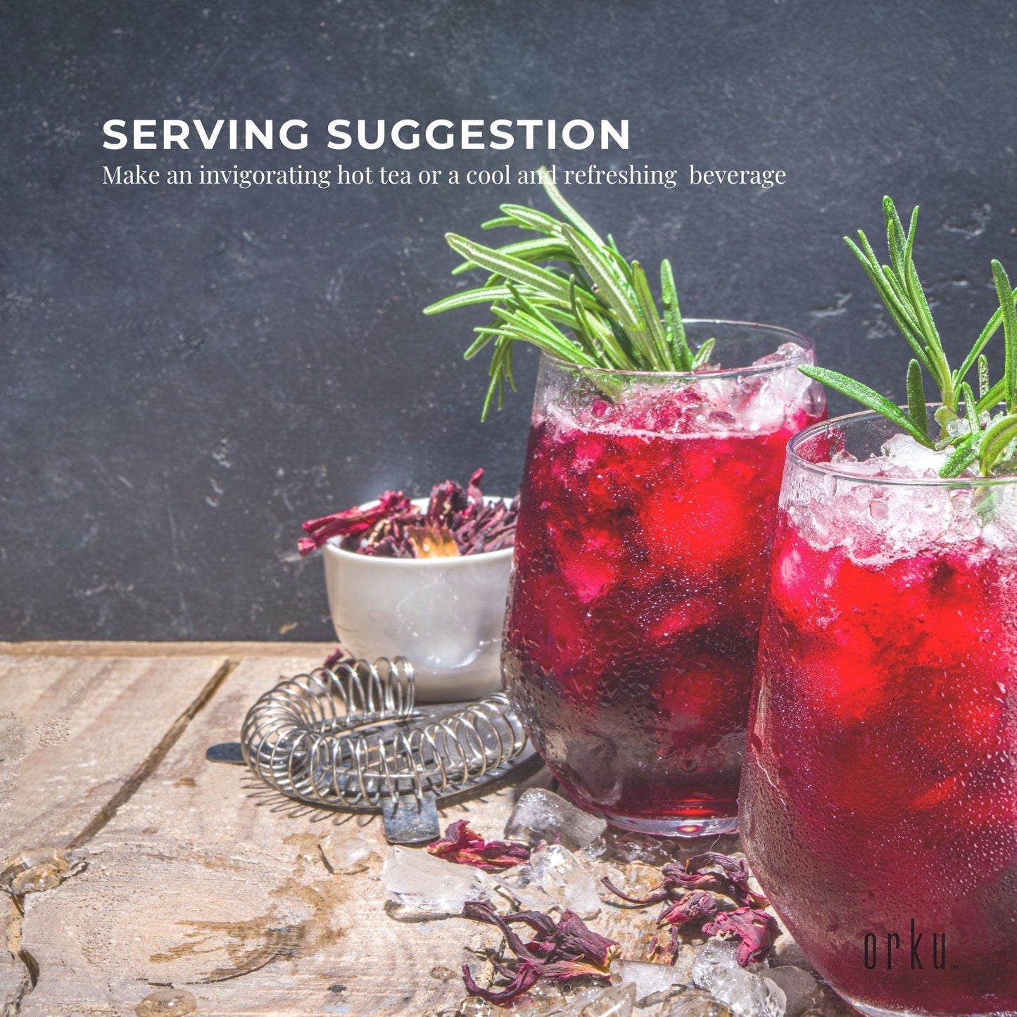 250g Organic Hibiscus Rosella Flower Crushed - Dried Herbal Tea Supplement - Product image 7