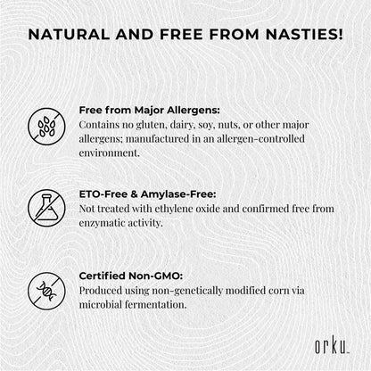 Orku 2Kg Xanthan Gum Thickener Pure Fine Powder 200 Mesh FCC E415 Food Additive - Product image 8