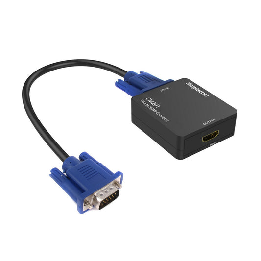 Simplecom CM201 Full HD 1080p VGA to HDMI Converter with Audio - Main product image