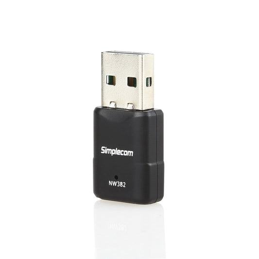 Simplecom NW382 Mini Wireless N USB WiFi Adapter 802.11n 300Mbps  - Main product image