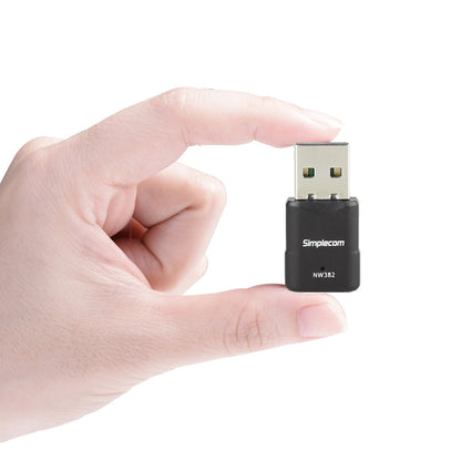 Simplecom NW382 Mini Wireless N USB WiFi Adapter 802.11n 300Mbps  - Product image 2