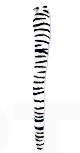 ANIMAL TAIL Costume Halloween Fancy Dress Clip-On Cosplay Horse - Zebra - Product image 3