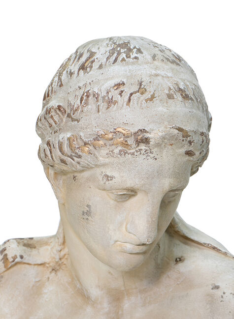 Artemis Bust w Distressed Finish 66cm - Product image 2