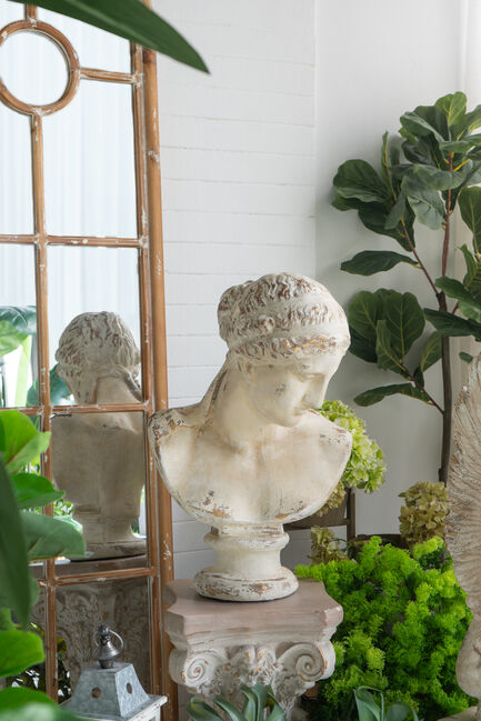 Artemis Bust w Distressed Finish 66cm - Product image 5