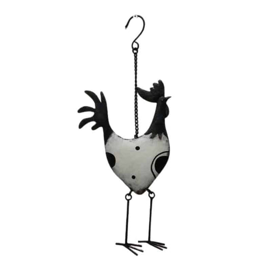 Hanging Black + White Dots Chook - Main product image