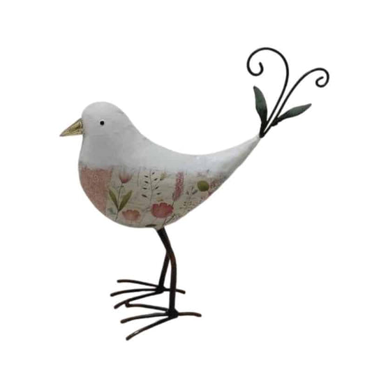 Glamorous Bird w Floral 33cm - Main product image