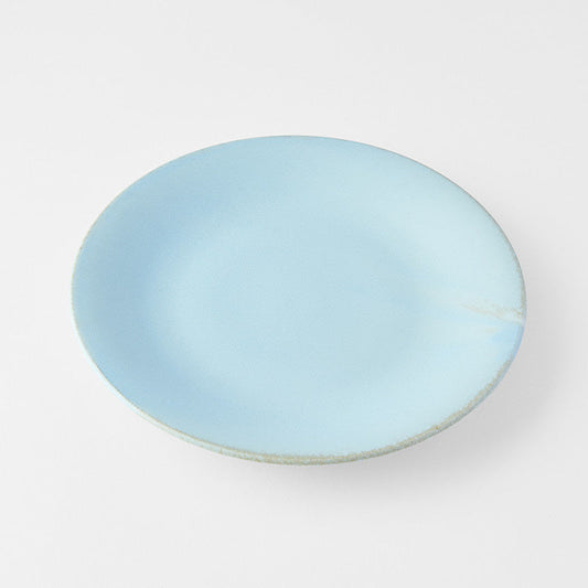 Side Plate 21cm Soda Blue Glaze - Main product image