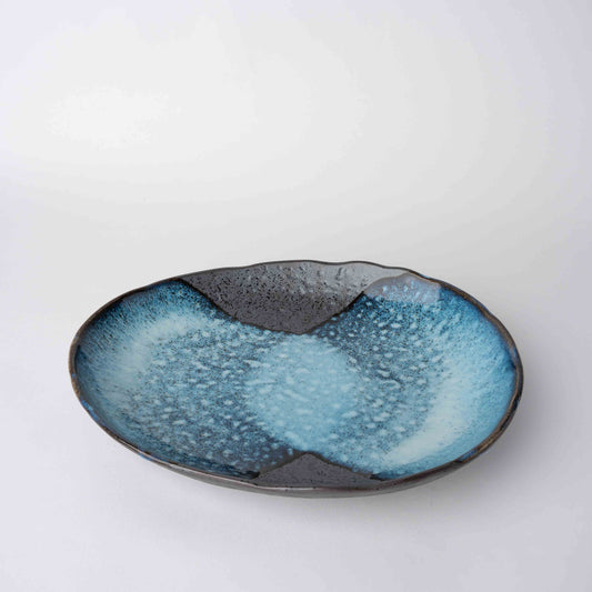 Organic Platter 31cm Storm Glaze - Main product image