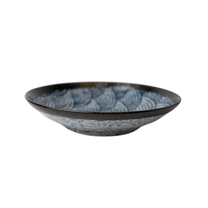 Pasta Bowl Open 23cm Blue Wave Design - Product image 4