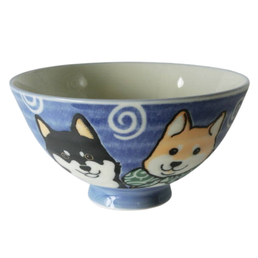 Rice Bowl 14cm Shiba Dog Design - Main product image