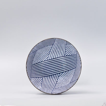 Bowl 16cm Thatched Navy Design - Product image 3