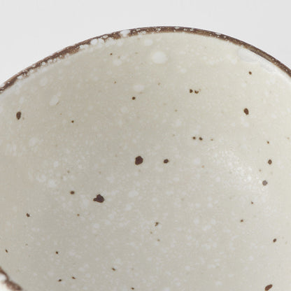 Sauce Dish Organic Shape 8.5cm Fleck Glaze - Main product image