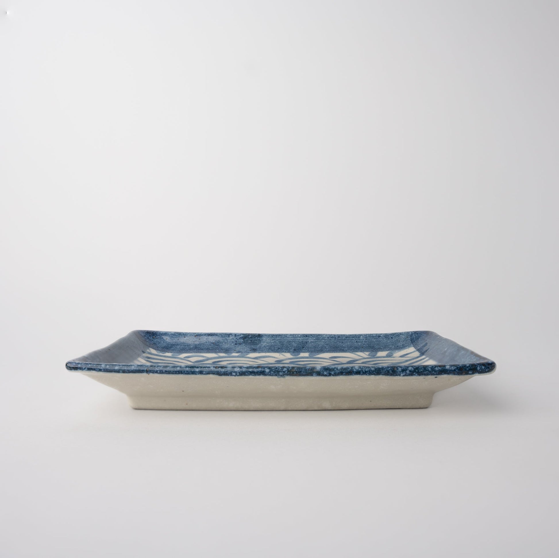 Sushi Plate 22cm Blue Wave Design - Product image 2