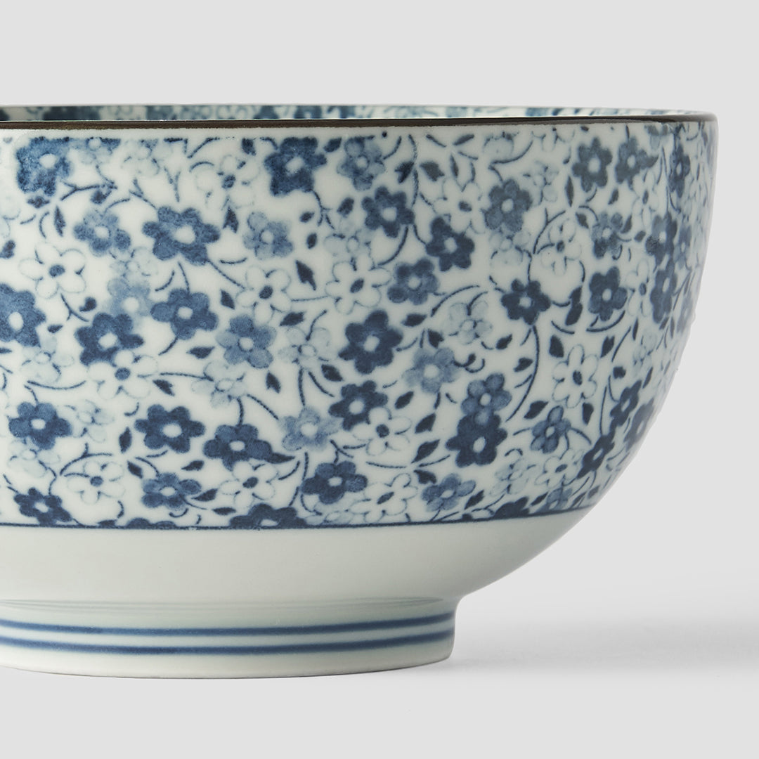 Bowl 13cm Blue Daisy Glaze - Product image 2