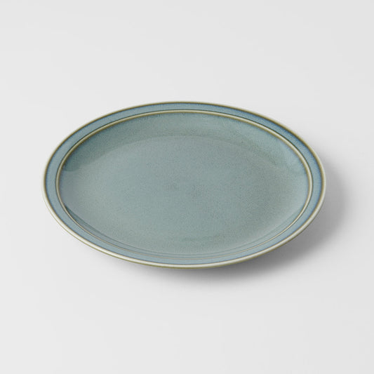 Side Plate 22cm Sea Green Glaze - Main product image