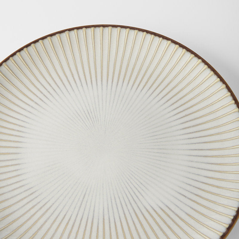 Dinner Plate 23.5cm White Sendan Glaze - Product image 2