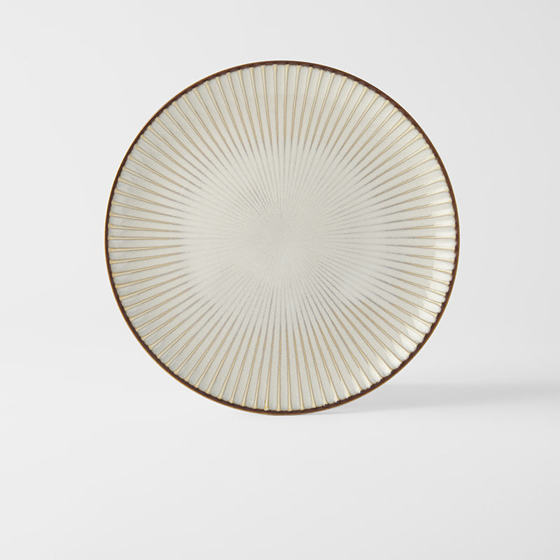 Dinner Plate 23.5cm White Sendan Glaze - Product image 3